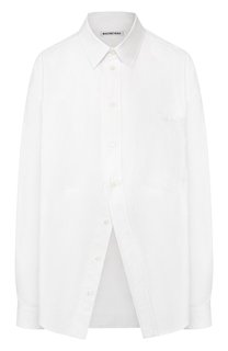 Хлопковая рубашка Balenciaga
