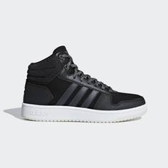 Высокие кеды Hoops 2.0 Mid adidas Performance