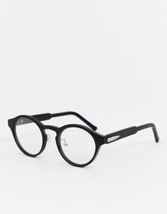 Черные очки с прозрачными стеклами Spitfire-Черный