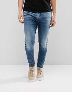 Джинсы слим G-Star D-Staq 3D-Синий