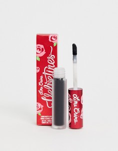 Жидкая матовая губная помада Lime Crime Velvetines - Black Velvet-Черный