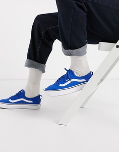 Синие кеды с белыми вставками Vans ComfyCush Zushi SF-Синий