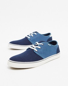 Темно-синие кроссовки Toms-Темно-синий