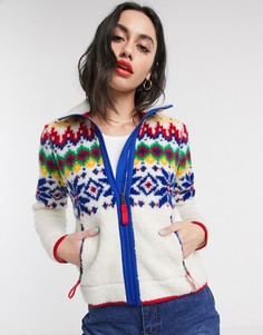 Куртка из искусственной цигейки Polo Ralph Lauren-Мульти