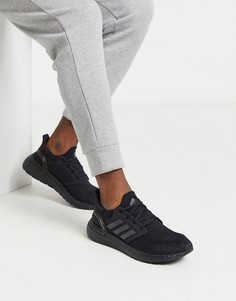 Черные кроссовки adidas Ultraboost 20-Черный