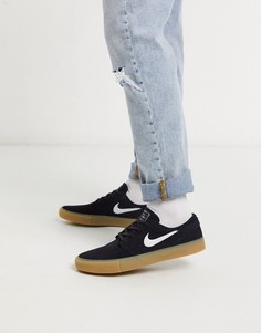 Черные кроссовки Nike SB Zoom Janoski Remastered-Черный