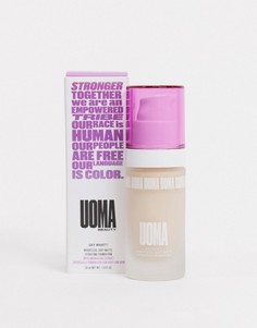 Матовая основа под макияж UOMA Beauty - Say What?! (White Pearl)-Белый