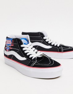 Высокие кеды Vans-Черный