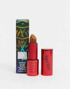 Губная помада с эффектом металлик UOMA Beauty Black Magic - Lady of Gold-Золотой