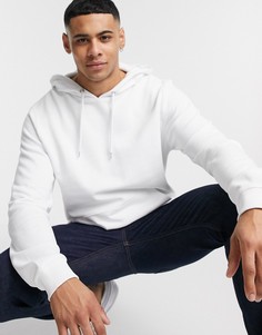 Белый худи ASOS DESIGN
