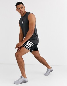 Черные шорты с логотипом HIIT-Черный