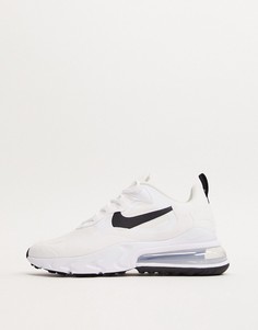 Черно-белые кроссовки Nike Air Max 270 React-Белый
