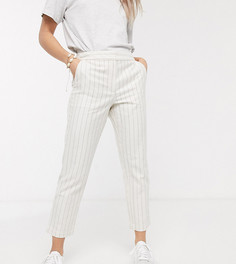 Брюки-сигареты в полоску ASOS DESIGN Petite-Мульти