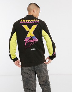 Черный свитшот с принтом ASOS DESIGN