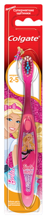 Зубная щетка Colgate Smiles Barbie/Spiderman супермягкая
