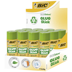 Клей BIC ECOlutions Glue Stick Коробка x12 36 гр