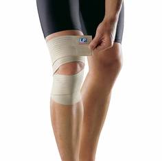 Бинт эластичный для колена LP Support Elastic Knee Wrap 631, синтетика