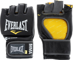 Перчатки MMA Everlast Professional Fight, L, нат. кожа