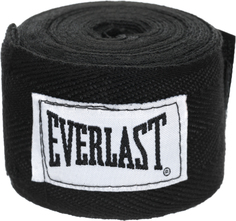 Бинты боксерские Everlast 4465 2.5 м, хлопок - 65%, полиэстер - 35%