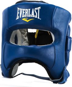 Шлем боксерский Everlast Elite Leather, S-M, нат. кожа