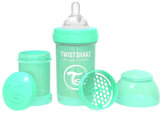 Антиколиковая бутылочка Twistshake для кормления пастельный зелёный Pastel Green 180 мл