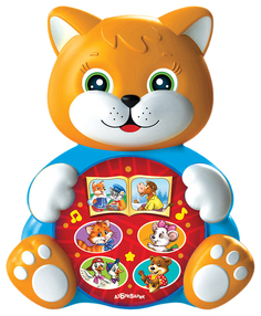 Интерактивная игрушка Азбукварик Любимая Сказочка Кот-Котофей
