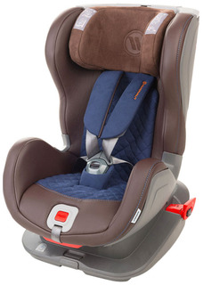 Детское автокресло Avionaut Glider Royal Isofix коричневый/синий эко-кожа 9-25 кг