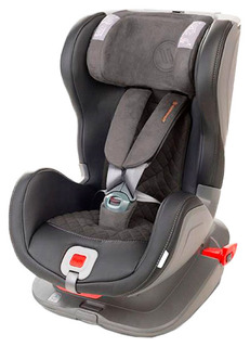 Детское автокресло Avionaut Glider Royal Isofix черный/серый эко-кожа 9-25 кг