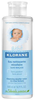 Детская очищающая вода Klorane 500 мл