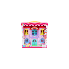 Дом для кукол семейный домик, с аксессуарами, 26x26 см Китай