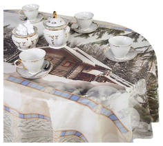 Скатерть Этель Зимний лес 145х300 см