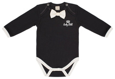 Боди детский Lucky Child р.62-68 серый