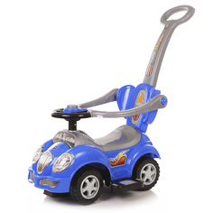 Каталка детская Baby Care Cute Car резиновые колеса, музыкальный руль