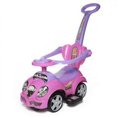 Каталка детская Baby Care Cute Car резиновые колеса, музыкальный руль