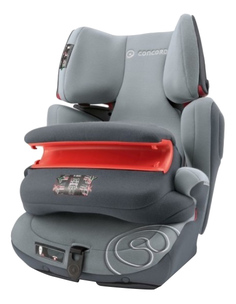 Автокресло Concord Transformer Pro группа 1/2/3, Серый-Красный