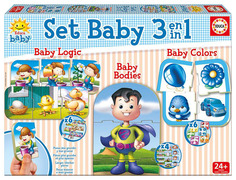 Набор пазлов Educa Set Baby Educativos 3 в 1