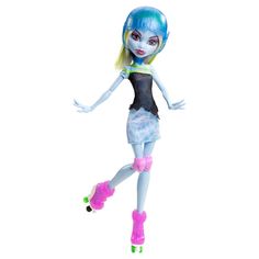 Кукла Monster High Эбби Боминейбл На роликах (Роликовый лабиринт) Y8349