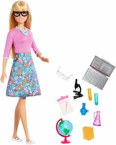 Игровой набор с куклой Barbie Кем быть Учитель GJC23