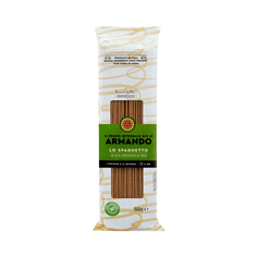 Органическая паста Lo Spaghetto Integrale bio Armando спагетто грубого помола