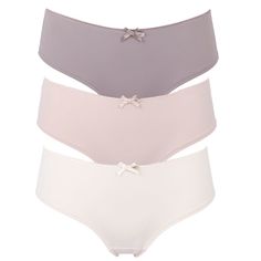 Набор трусов женский Pretty Polly ES006M/BISC розовый/белый 3/M