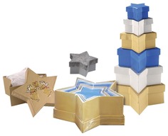 Коробочки для декорирования Folia Звезды 3509
