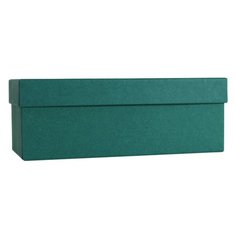 Коробка подарочная, 24 х 14 х 9,5 см, зеленая No Brand
