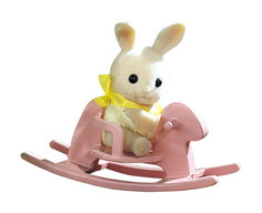 Набор игровой Sylvanian Families Крольчонок на качалке