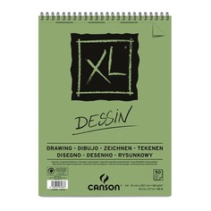 Альбом на спирали для графики Canson XL Dessin, 21х29,7см, 50 листов
