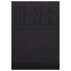 Альбом для зарисовок FABRIANO BlackBlack черная бумага, 20л. 210x297мм