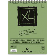Альбом на спирали для графики Canson XL Dessin, 29,7х42см, 50 листов
