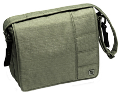 Сумка для коляски для мамы Moon Messenger bag Olive structure