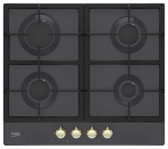 Встраиваемая варочная панель газовая Beko HIAG 64225 SAR Black