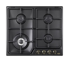Встраиваемая варочная панель газовая Delonghi ANT 46 PRO Black Delonghi