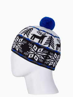 Шапка мужская Dairos GD78135208 черно-белая